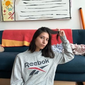Old School Reebok Crewneck Sweatshirt